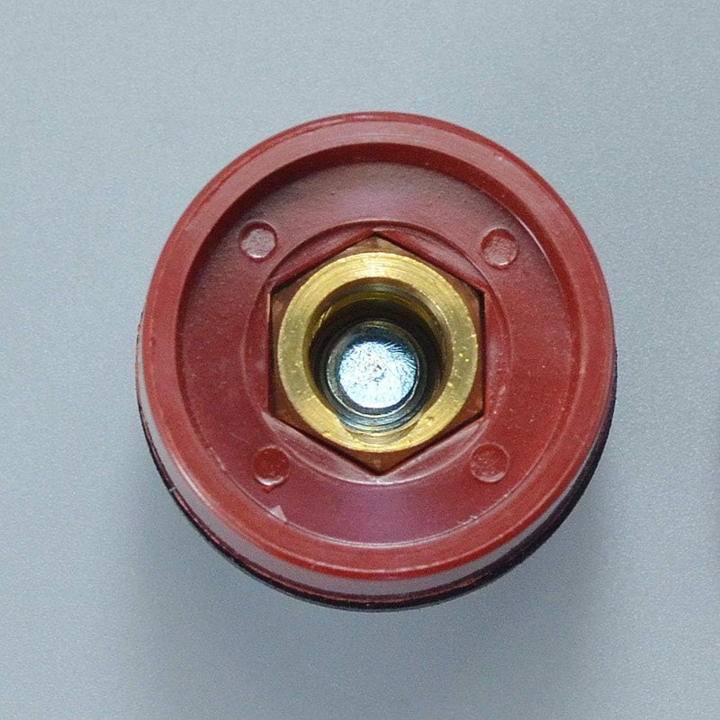 RIVERWELD TIG Welding Cable Panel Connector Socket DKZ35-50 315Amp with Black and Red Color Dinse-Style Quick Fitting 4pcs - Image 5